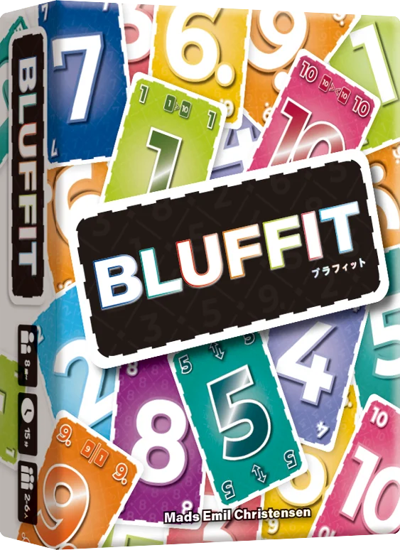 BLUFFIT ボードゲームのパッケージ