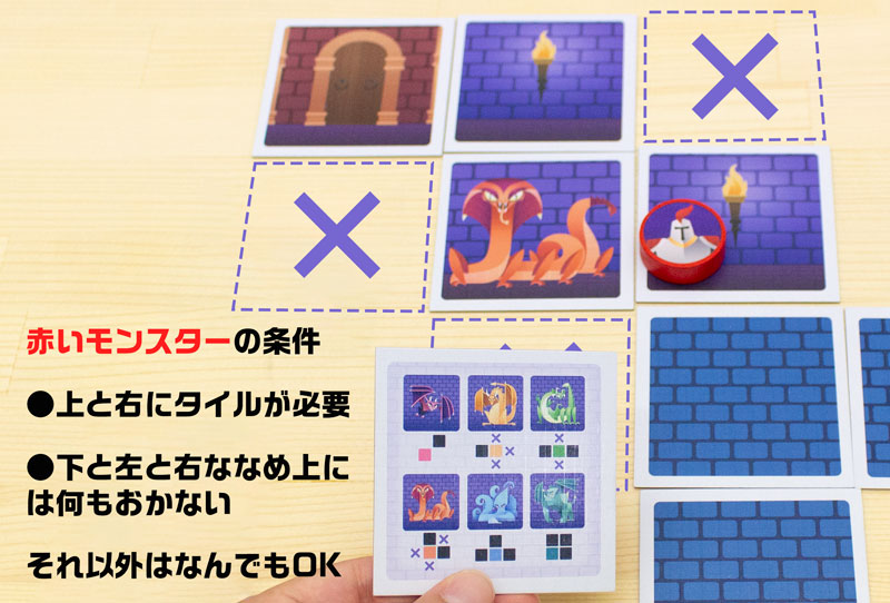 赤いモンスターの条件