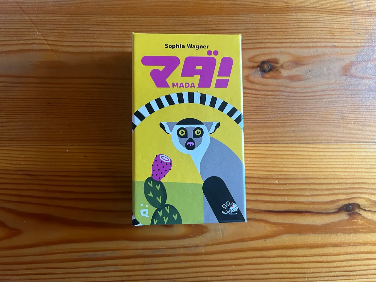 ▲持ち運びやすいサイズで、英語ルールも書かれているので、海外でも楽しめます